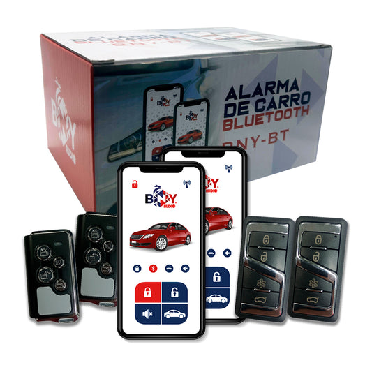 Alarma para carro con bluetooth - BNY-BT