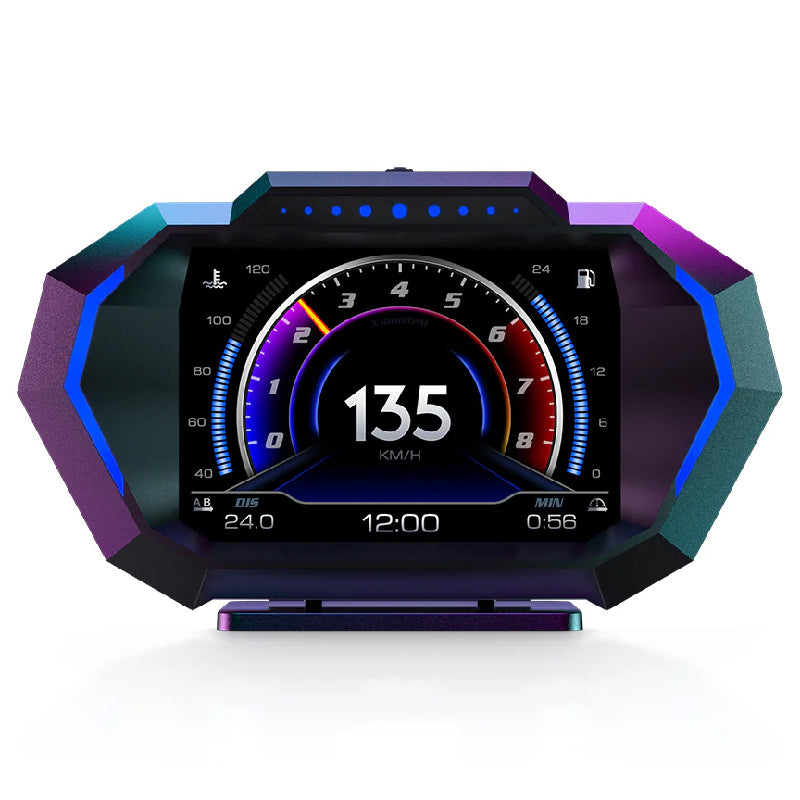 P24 HUD OBD2 + GPS pantalla de visualización frontal