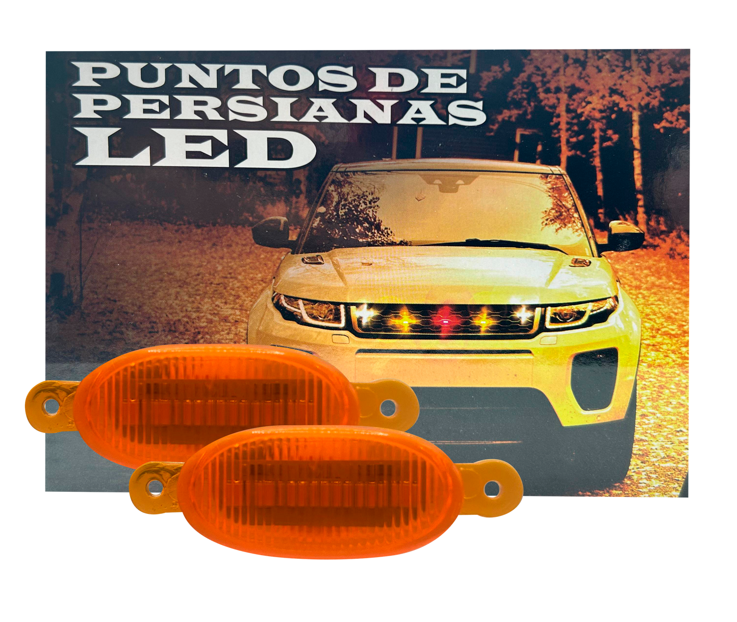 Botón LED persiana