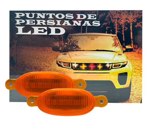 Botón LED persiana